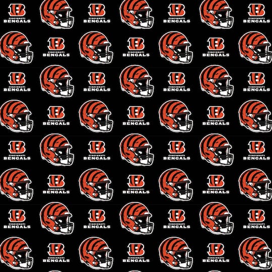 NFL Cincinnati Bengals Cotton Fabric